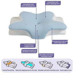 Summer Cooling Memory Foam Cervical Pillow